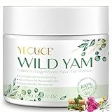 Wild Yam Creme für Hormon Gleichgewicht, Bio Balancing Creme für PMS,...