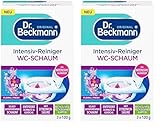 Dr. Beckmann Aktivkohle Wc-Schaum | Selbstaktivierender Schaum 3x 100 g |...