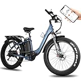 Skivogr E Bike Herren Damen, 30A/1440Wh Akku Elektrofahrrad, E Fatbike mit...