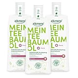 Alkmene Teebaumöl Mundspülung mit 6-fach Schutz vor Karies, Zuckersäuren...