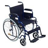 Faltbarer Rollstuhl/Ativrollstuhl Teqler, Sitzbreite: 46 cm, Armlehnen und...