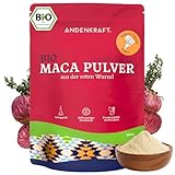 Andenkraft Bio MACA PULVER - ROT - 800g - Ideal bei empfindlichen Magen -...