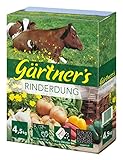 Gärtner's Rinderdung gekörnt - 4,5 kg, grün