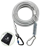 Hofleine für große Hunde,Tie Out Cables Leinen Hofleine für Hunde, Dog...