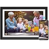 Digitaler Bilderrahmen mit 32 GB 10,1 Zoll WLAN HD IPS-Touchscreen Senden...