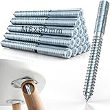 Mbsomnus M6 Torx Stockschrauben M6x80mm Stockschraube 15 Stück...