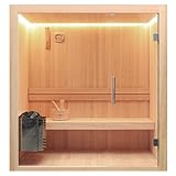 AWT Sauna B1803A Pinienholz/180x120/7kW TheWall Bi-O