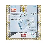 Prym 611472 Universal-Lineal 4 x 4 inch, Omnigrid
