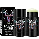 2 Stück Tattoo Creme Tattoo Butter, Tattoo Aftercare Butter, Natürliche...