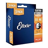 Elixir Strings – vernickelte Stahlsaiten für E-Gitarre mit...