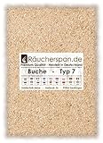 Räucherspan.de - Räucherspäne aus Buchenholz Typ 7 2kg, 0,5-1,5mm, für...