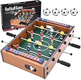 Goldge Mini Kickertisch Fußballtisch Kicker inkl. 4 Kickerbälle Maße...