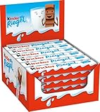 Kinder Riegel Einzelriegel, 36er Pack (36 x 21g)
