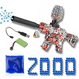 Asgard Gelsoft Gel Blaster Wasser Gewehr – M16 Gelblaster Gun mit 2.000...