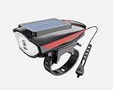 AHOLUX LED Taschenlampe Solar & USB Wiederaufladbar, Outdoor Camping Lampe...