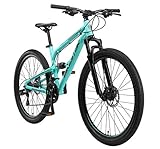 BIKESTAR Fully Aluminium Mountainbike Shimano 21 Gang Schaltung,...