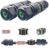 Kabelverbinder Wasserdicht IP68, CESFONJER Verbindungs box Verbindungsmuffe...