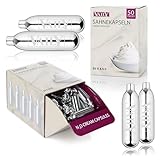 Vaily Sahnekapseln 100er Pack - N2O Kapseln für Sahnespender und...