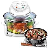 MPM MKO-02 Multifunktionsgrillofen mit Halogenkonvektion, 11 Liter,...