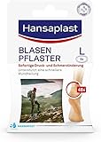 Hansaplast SOS Blasenpflaster groß (1 x 5 Stück), transparente Pflaster...