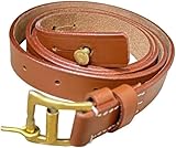 Warreplica Vintage Militär-Gewehrriemen aus Leder: Italienischer...