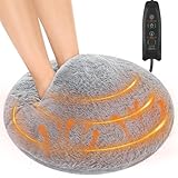 JIZZU Fußwärmer Elektrischer, Wärmekissen Elektrisch Mit Schalter und...