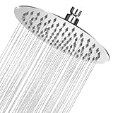 AOPOY Duschkopf Regendusche 8 Zoll, Regenduschkopf 20x20CM, 360°...