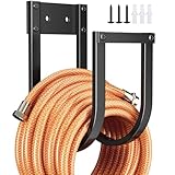 pickpiff Schlauchhalter Wand für Gartenschlauch – Metall...
