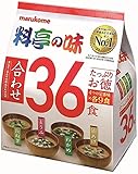 Marukome Miso Ryotei no Aji Suppe mit 4 Geschmacksrichtungen, japanische...