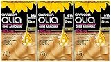 Garnier Olia Dauerhafte Haarfarbe, 9.30 Karamellgold (Blond), 3 Stück
