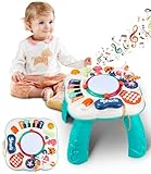 Babyspielzeug Spieltisch Ab 1 Jahr, 6 in 1 Kinderspielzeug, Kinder...