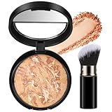 BUTBU 2-in-1 Puder Make-Up, Anti-Age Pflege Kissen, mit Pinsel, Wasserfest...