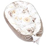 Nestchen Baby - Babynestchen Neugeborene Minky Babynest für Kinderbett...