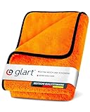 Glart Auto Trockentuch XXL - Microfasertuch Autopflege, saugstark, 90x60cm...