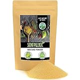 Senfpulver (1kg), Senfmehl 100% naturrein aus Senfkörnern, Senfsaat...