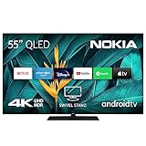 Nokia 55 Zoll (139 cm) QLED 4K UHD TV Smart Android TV (DVB-C/S2/T2,...