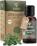 Heldengrün® BIO Oregano Öl [HOCHDOSIERT] mit +82% Carvacrol -...