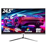 Gawfolk 24,5 Zoll Gaming Monitor, 144 Hz/180 Hz PC Bildschirm FHD 1080P...