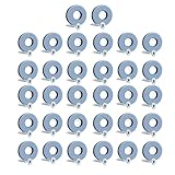 32 PCS Teflongleiter zum Schrauben, Möbelgleiter, Bodengleiter 22 mm mit...