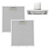 2 Stück 305 x 267 mm Dunstabzugshaube Filter für AEG Electrolux Elica,...