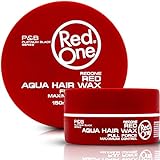 RedOne Hair Styling Aqua Wax Red 150ml | Edge Control | Haargel Wax | Ultra...