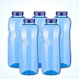 IMHA Trinkflaschen BPA-frei Tritan Wasserflasche 1 Liter / 0,75 Liter / 0,5...