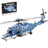 QLT QIAOLETONG Bewaffneter Hubschrauber Bauklotz-Set, Militärflugzeug...