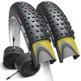 Fincci MTB Reifen 29 Zoll – 2er Set Faltreifen 29 x 2.25 Zoll mit 1 mm...