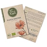 Little Plants BIO Klatschmohn Samen, 1400 Mohnsamen, hohe Keimrate, 100%...