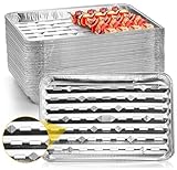 Yesland 30 Stück Aluminium BBQ Grillschale Aluminium Tropfschalen...