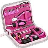 Haushalt Handwerkzeuge Rosa Home Tool Kit Universal Damen Werkzeug Set...