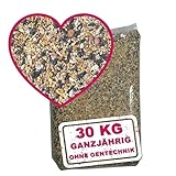 WILDVOGEL-VITAL 30 kg Premium Ganzjahresfutter für Wildvögel und...