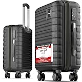 Travely Premium Handgepäck Koffer 55x40x20cm - passend für Ryanair,...