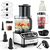 FIMEI Küchenmaschine Zerkleinerer 1300W, 3 Geschwindigkeiten und...